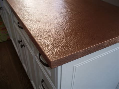 hammered metal countertop fabrication|metal countertops and bars.